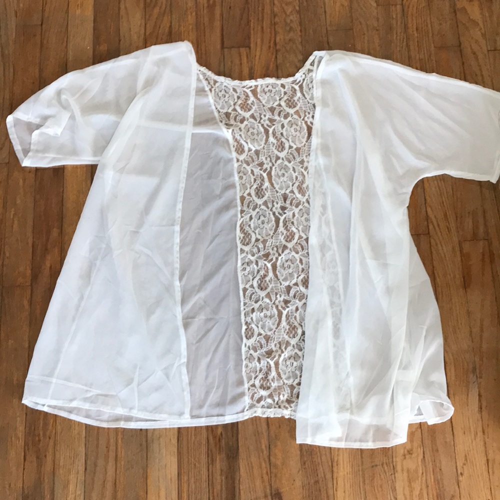 Sheer kimono